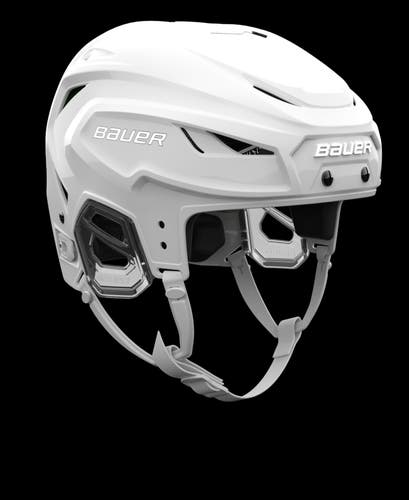 NEW Bauer Hyperlite 2 Helmet, White, Size M/L