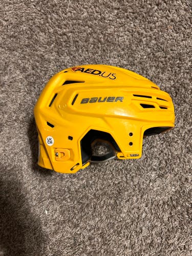 Yellow Medium Bauer Re-Akt 155 Helmet