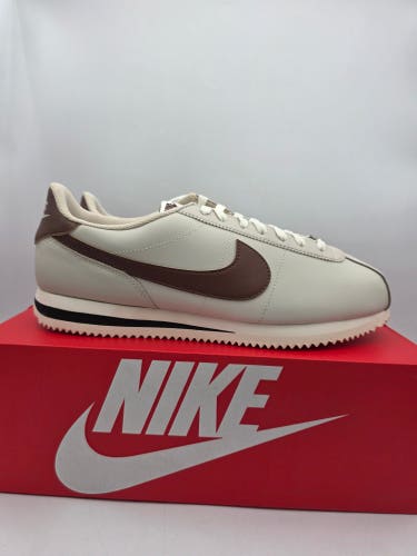 New Nike Cortez Leather Shoes Light Orewood Brown Fauna DM4044-114 Size 11.5