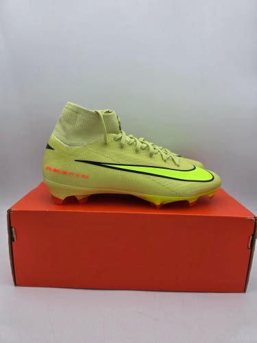 Nike Mercurial Superfly 10 Pro Soccer Cleats Yellow HF9433-300 Mens Size 5