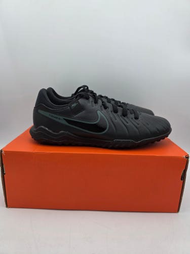 Nike Tiempo Legend 10 Academy TF Black Mens Turf Soccer Shoes DV4342-002 Sz 6
