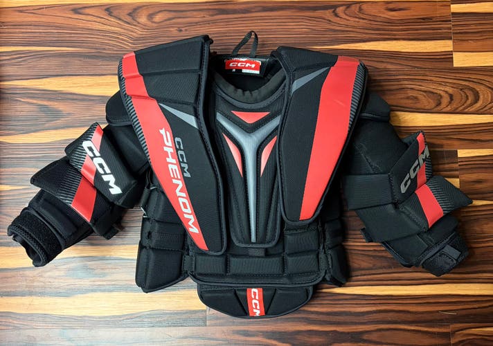 Small / Medium CCM Phenom Goalie Chest Protector (Used) Junior