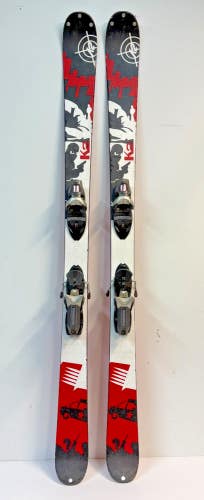 K2 Public Enemy 159cm Twin-Tip Freestyle Skis Rossignol Axial2 120 Bindings