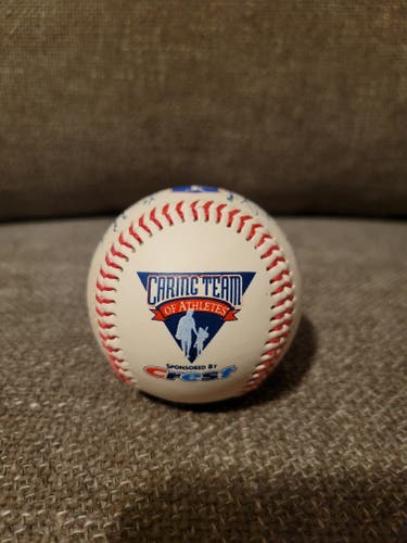 Vintage  Crest Caring Team of Athletes Baseball