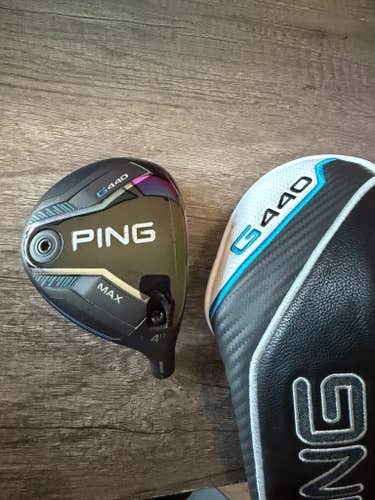 Ping G440 MAX 4-Wood 17 +HC Head Only NICE