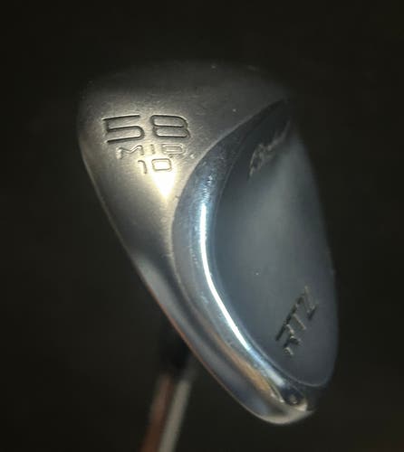 Men's Cleveland RTZ Right Handed Wedge 58 Degree Steel Shaft (Used)
