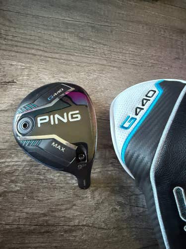Ping G440 MAX 9-Wood 24 +HC Head Only NICE