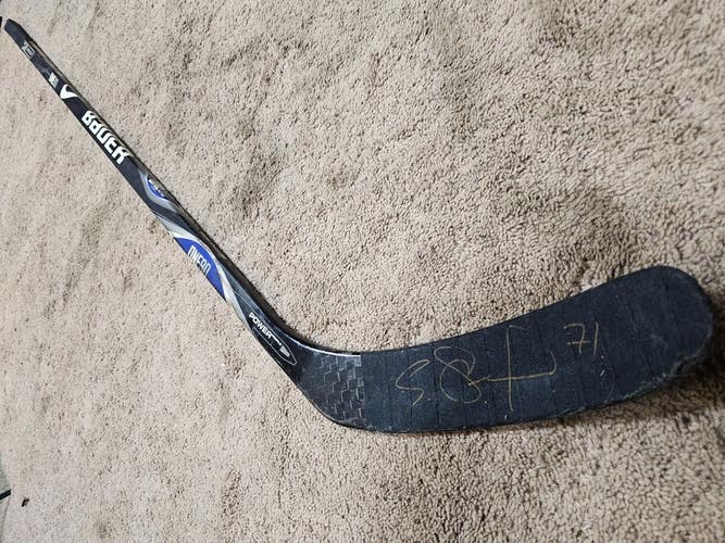 EVGENI MALKIN 07'08 Signed Pittsburgh Penguins NHL Game Used  Hockey Stick