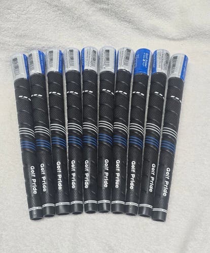 Golf Pride CP2 Wrap Control Core Golf Grips 60R Midsize - LOT OF 13 NEW
