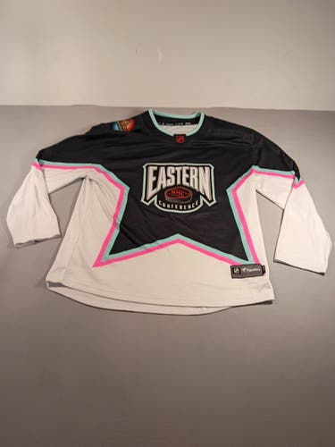 Fanatics 2023 NHL All-Star Game Eastern Conference Hockey Jersey XL Black/White