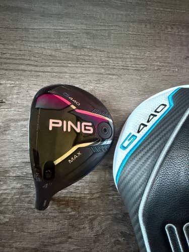 Ping G440 MAX 4-Wood 17 Lefty +HC Head Only MINT