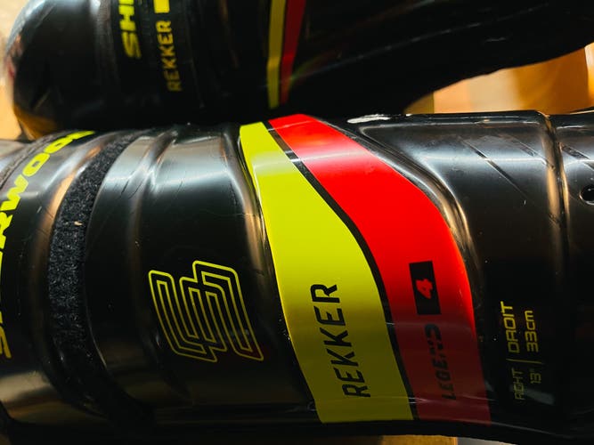 Intermediate Sher-Wood Rekker Legend 4 13" Shin Pads (New)