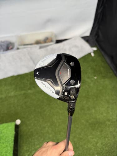 Callaway Quantum Max D 7 Wood 21* Lin-Q Powercore 6R Regular Flex Shaft RH W HC