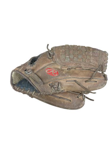 Used Rawlings SL130P Baseball/Softball (BB/SB) Glove RH Throw Brown 13" 11735-S000371232