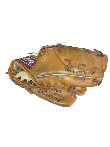 Used Rawlings RBG160 Youth Baseball/Softball (BB/SB) Glove RH Throw Brown 10 1/2" 11735-S000371226