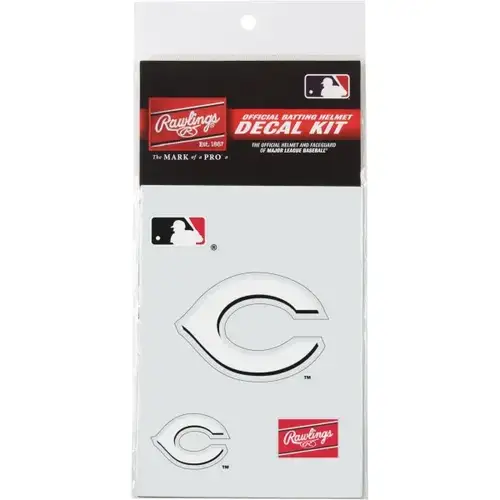 New Rawlings MLB Cincinnati Reds Batting Helmet Decal Kit 11735-RAWPRODK-CIN