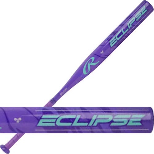 New Rawlings Eclipse Fastpitch (FP) Softball Bat 27/15 (-12) 27" 15 oz Purple 11735-RAWRFP5E12-27