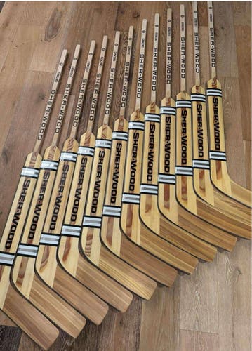 NEW Sherwood GS5030 HOF Goalie Sticks “Lot” - Price Includes TEN Full Right Sticks