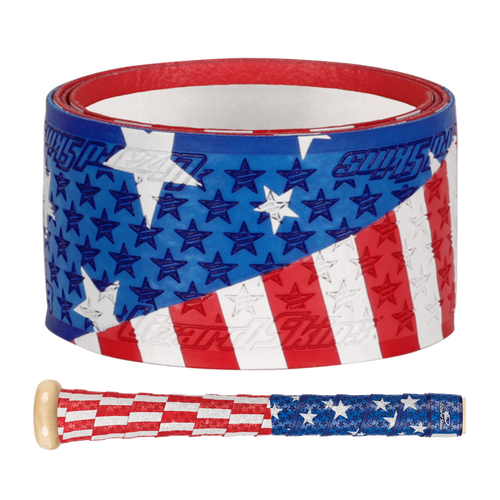 New Lizard Skins DSP Ultra Bat Grip 1.8mm Independence Stars and Stripes 11735-LIZDSPUBB8IN