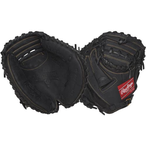 New Rawlings Renegade 31.5" Catcher's Mitt (CM) Right Hand Throw (RHT) Black 11735-RAWRCM315BR