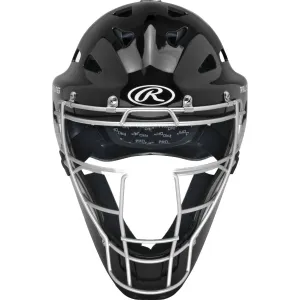 New Rawlings Renegade Catcher Helmet Junior (JR) Black 11735-RAWCHR2J