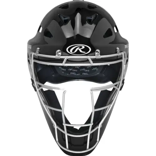 New Rawlings Renegade Catcher Helmet Junior (JR) Black 11735-RAWCHR2J