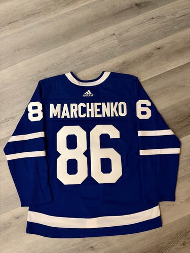 Marchenko Leafs Adidas Authentic Jersey - 54