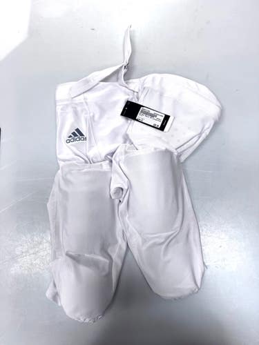 Used Adidas Adult FB Integrated Pants White LG 11860-S000317798