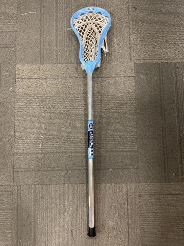 Used STX CAROLINA LACROSSE Men Atk/Mid Complete Stick Carolina Blue 11614-S000246795