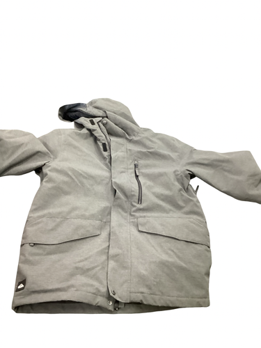 Used Quiksilver MISSION GRAY Outerwear Heavy Jacket M Grey MD 11613-S000192444