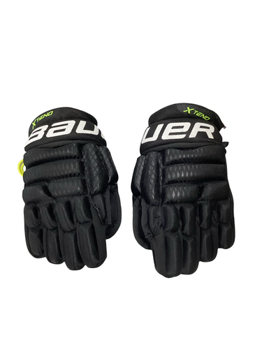 Used Bauer VAPOR EXTEND Youth Gloves Black 10" 11613-S000192421