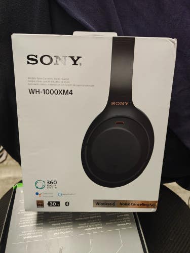 Sony WH-1000XM4 Over the Ear Wireless Headset - Black