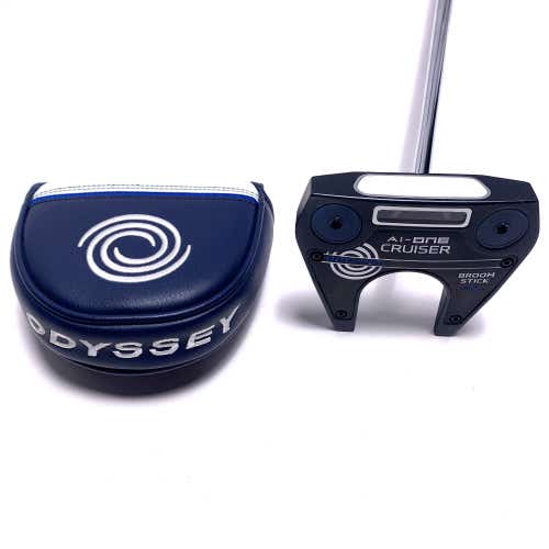 Odyssey Ai-ONE Cruiser CS Broomstick Putter 48" Mens RH HC Split Grip