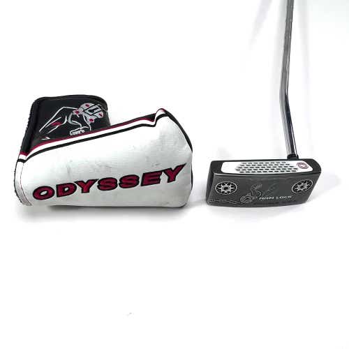 Odyssey Arm Lock Double Wide Putter 42" Mens RH - NEW 17" LONG GRIP