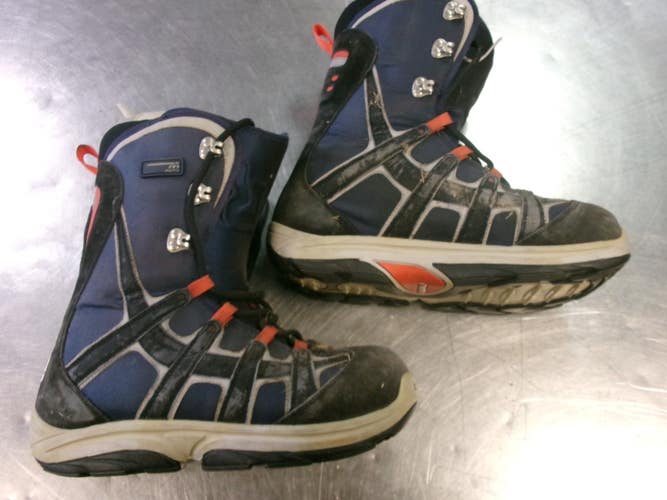 Used Burton MOTO Mens Snowboard Boots Black Senior 11.5 11868-S000072639