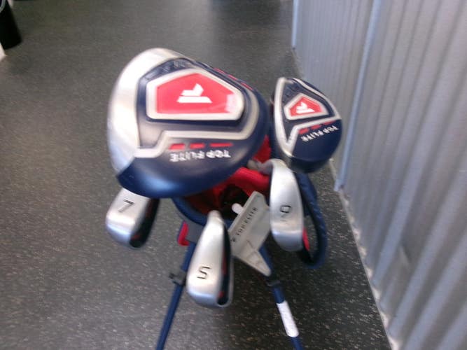 Used Top Flite JUNIOR 9-12 Jr Package Set RH Navy Blue 7 Piece 11868-S000072643