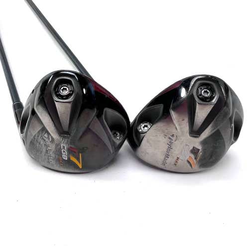 TaylorMade R7 CGB Max 3 & 5 Fairway Wood Set 15* 18* REAX Fairway 45g Regular RH