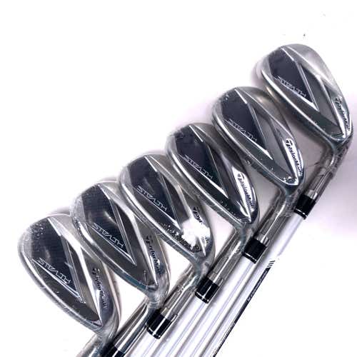 TaylorMade Stealth Iron Set 8-PW+AW+SW+LW Aldila Ascent L 45g Ladies RH NEW