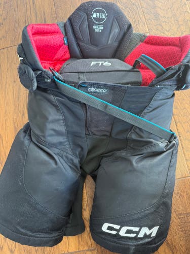 Junior Medium CCM JetSpeed FT6 Hockey Pants (Used)
