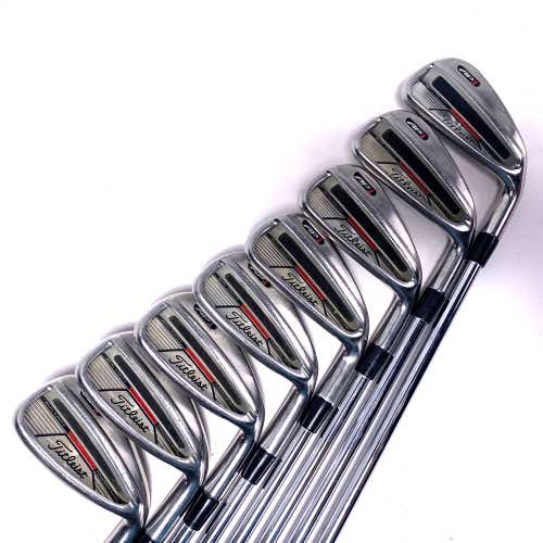 Titleist AP1 Iron Set 4-PW+GW True Temper Dynamic Gold S300 Stiff RH +3/4"