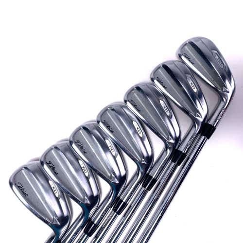 Titleist T100 2021 Iron Set 4-PW Project X LZ 6.5 125g Extra Stiff Steel Mens RH