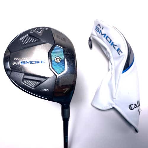 Callaway Paradym Ai Smoke Max 7 Fairway 21* Cypher Forty 4.0 40g Ladies RH HC