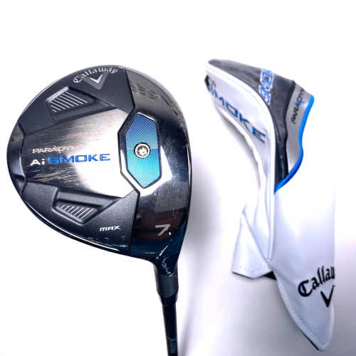 Callaway Paradym Ai Smoke Max 7 Fairway 21* Cypher Forty 4.0 40g Ladies RH HC