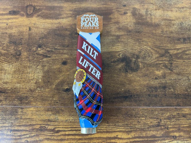 Four Peaks Brewing Company KILT LIFTER SCOTTISH ALE AZ Draft Beer Tap Handle!