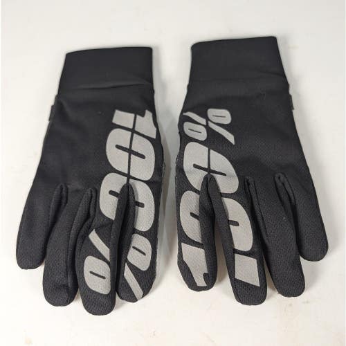 100% Hydromatic Brisker Waterproof Cold Weather Gloves Black Size Medium