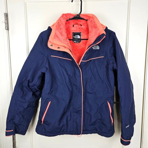 The North Face HyVent Womens Sherpa Fleece Lined Jacket Coat Winter Size: M
