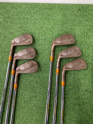 Sub 70 MB raw forged iron set | Left Hand Extra Stiff Flex
