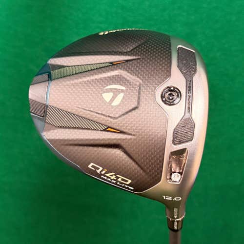 TaylorMade Qi4D Max Lite 12 Driver REAX Blue 40-A Graphite Seniors w/ HC