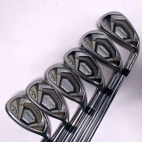 Callaway Rogue Iron Set 6-PW+AW True Temper XP 95 R300 Regular Steel Mens RH