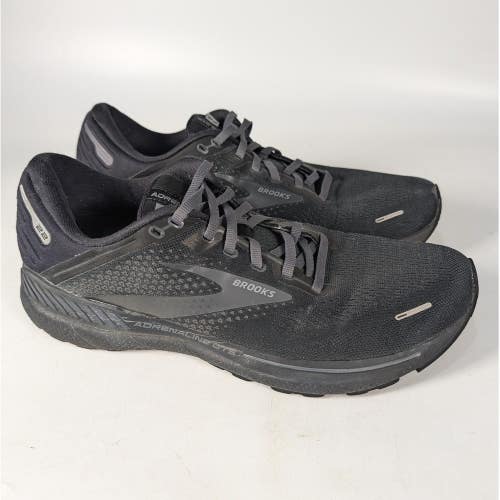 Brooks Adrenaline GTS 22 Mens Black Running Shoes 1103661D020 Size 11 D